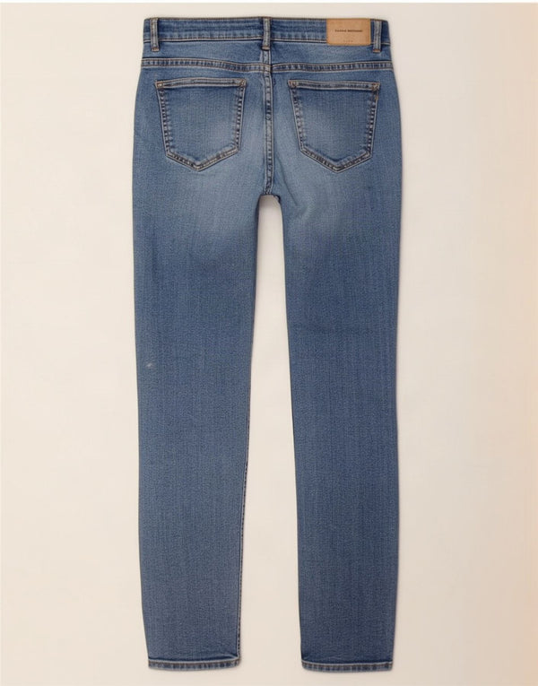 Damskie jeansy Zara Trafaluc Slim EU 38 Small W28 L28 Niebieskie