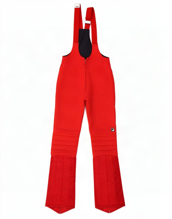 Spodnie narciarskie damskie ogrodniczki Fila UK 12 Medium Red