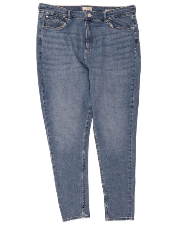 Damskie jeansy Skinny Joules UK 18 XL W38 L28 Niebieskie