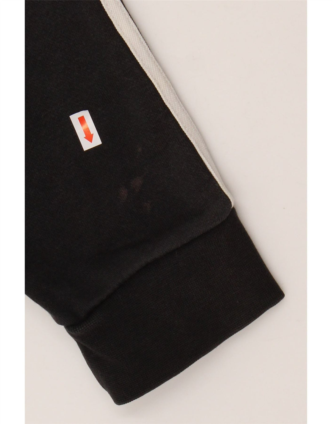 Męski sweter z kapturem i zamkiem błyskawicznym ADIDAS, duży, czarny, bawełniany