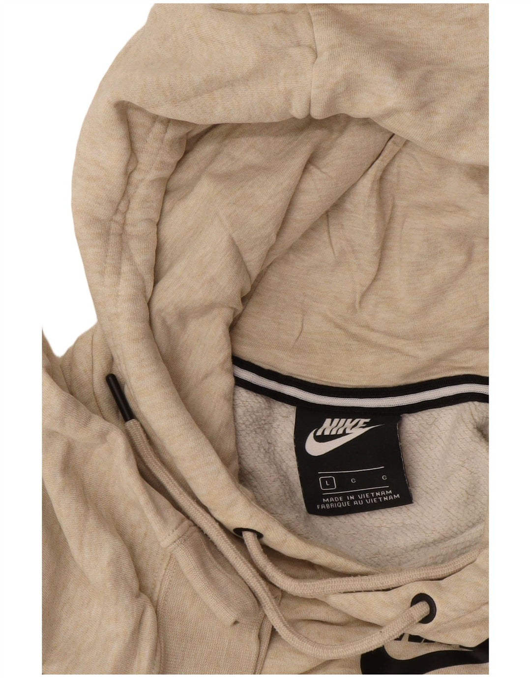 Męska bluza z kapturem Nike, duża, beżowa