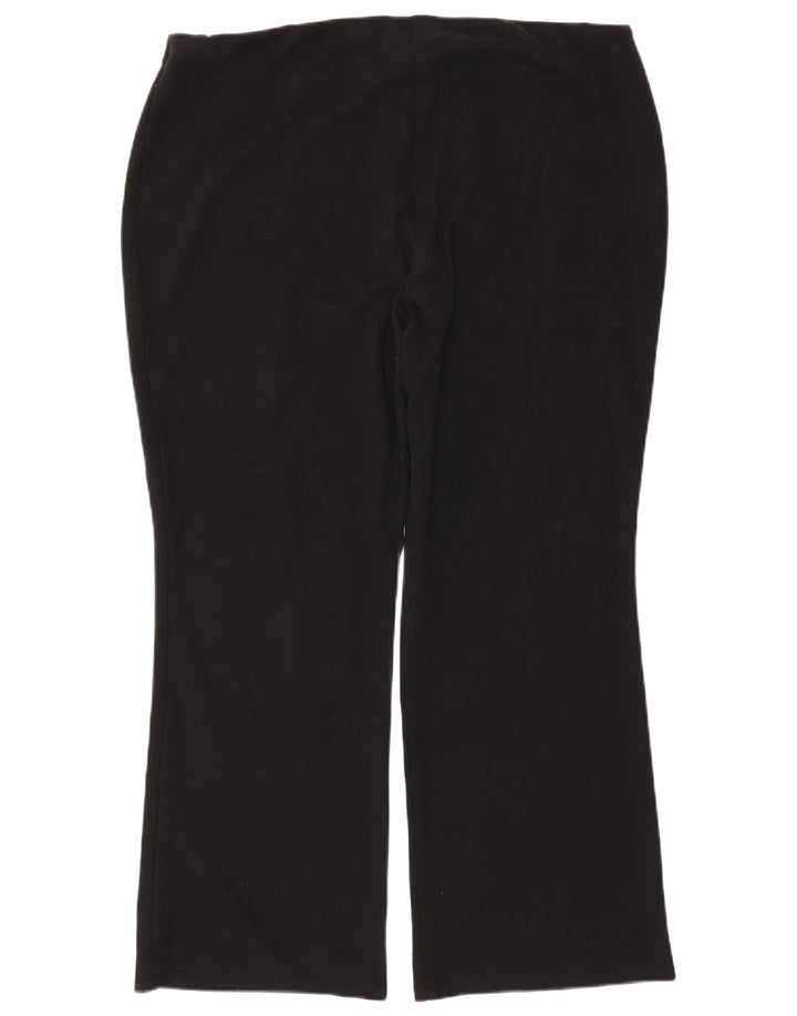 Damskie spodnie dresowe Marks & Spencer UK 20 2XL, czarne, poliestrowe