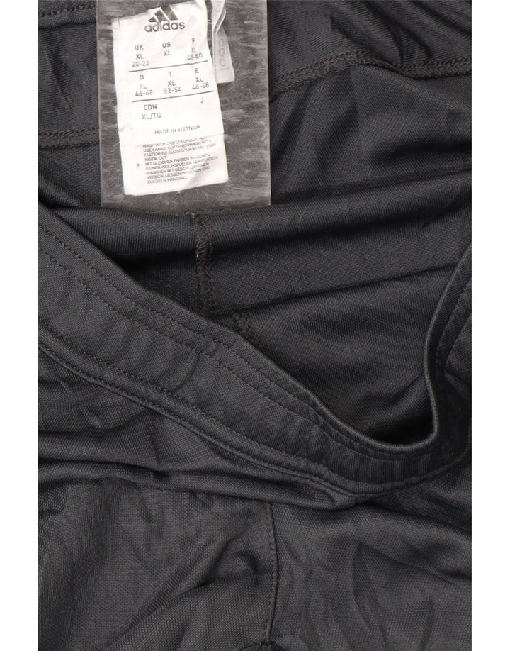ADIDAS Womens Climacool Tracksuit Trousers UK 20/22 XL  Grey Polyester