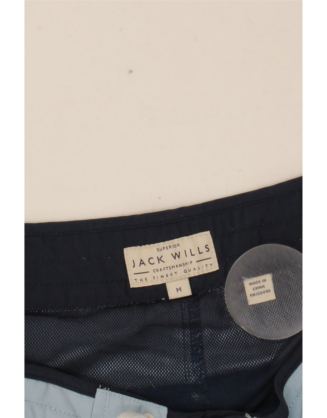 Męskie spodenki kąpielowe Jack Wills Graphic w kolorze średnioniebieskim