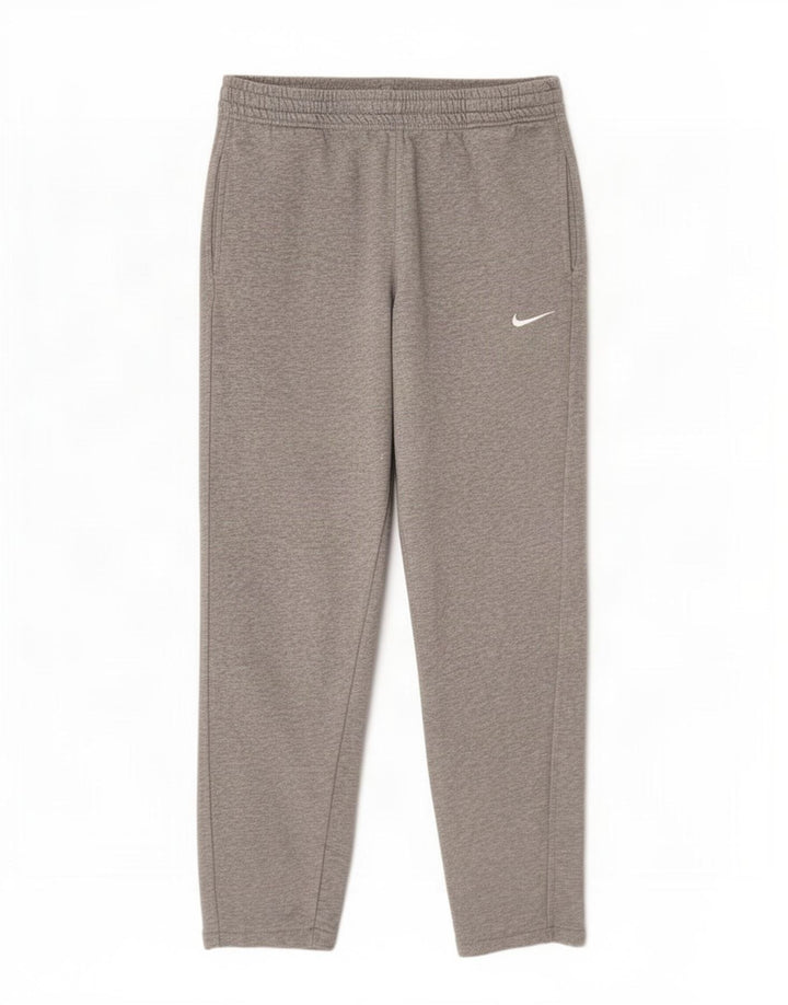 Męskie spodnie dresowe Nike, średnioszare, bawełniane w cętki