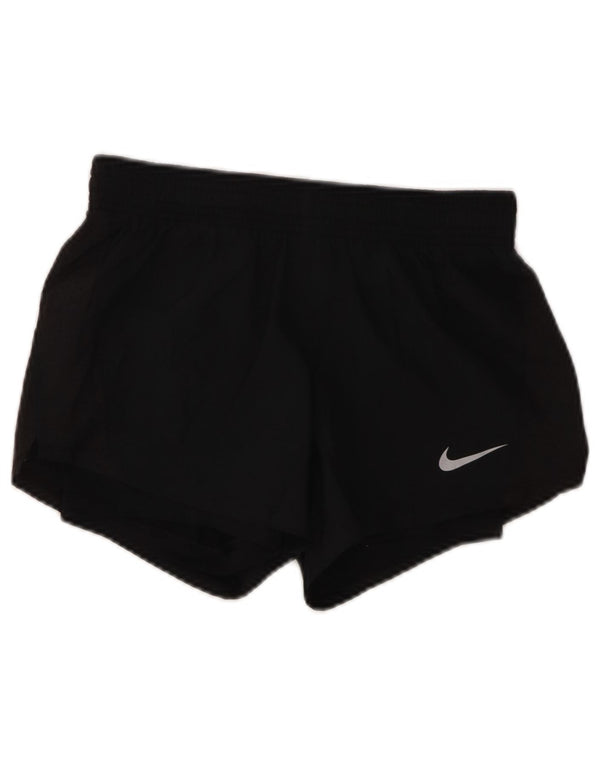 Damskie spodenki sportowe Nike Dri Fit UK 4 XS, czarny poliester
