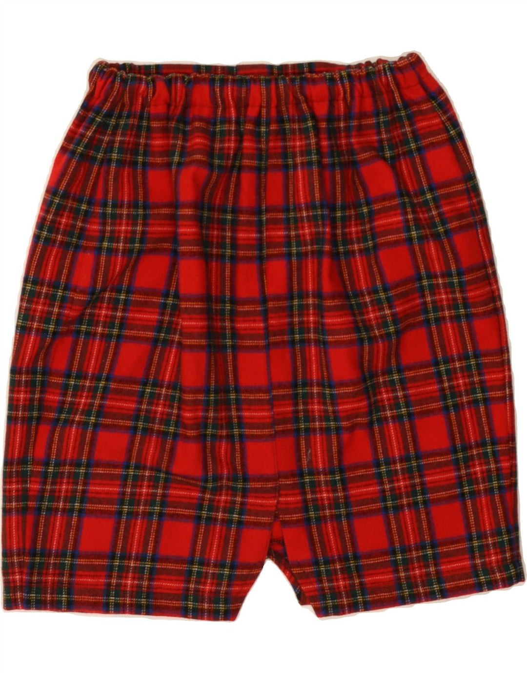 VINTAGE Womens Mini Skirt W28 Medium Red Check Vintage Vintage and Second-Hand Vintage from Messina Hembry 