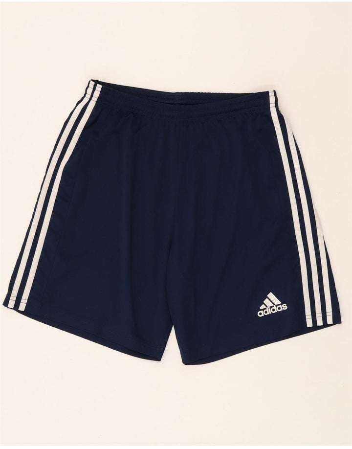 Męskie spodenki sportowe Adidas Aeroready, średni granatowy poliester