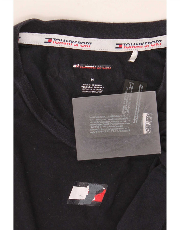 T-shirt męski Tommy Hilfiger Top, średni, granatowy, bawełniany