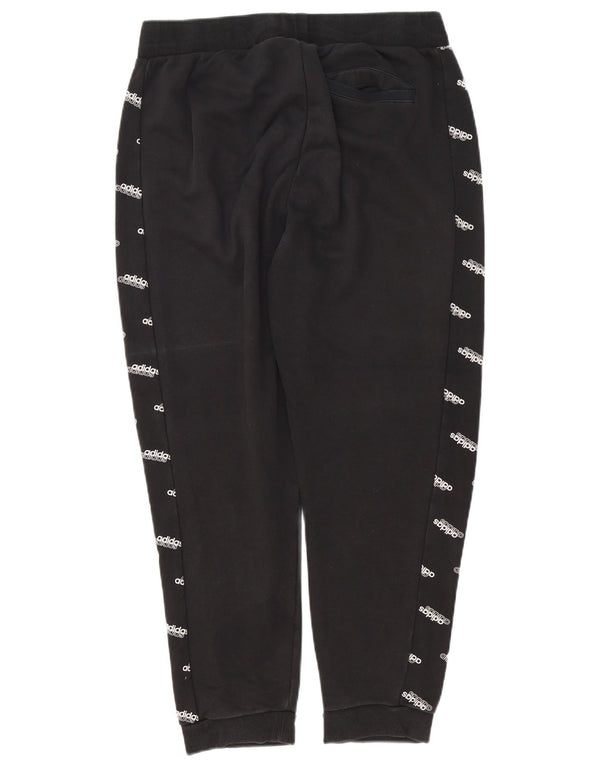 Męskie spodnie dresowe Adidas Graphic Joggers XL Czarne bawełniane