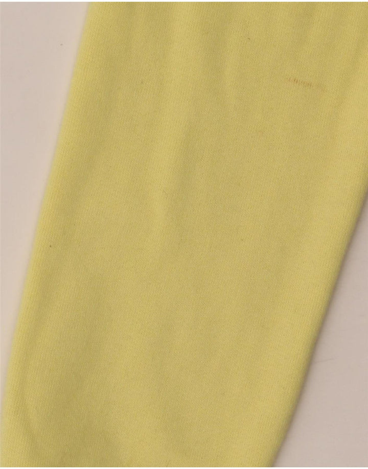 ABERCROMBIE & FITCH Dziewczęcy sweter z kapturem i grafiką 13-14 lat, żółty, bawełniany