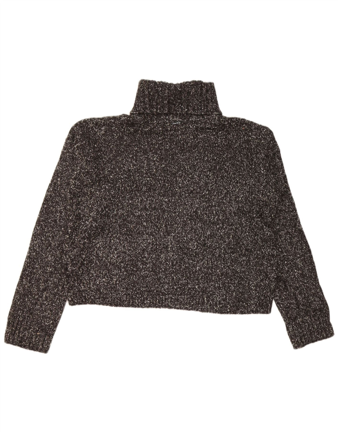 CALVIN KLEIN JEANS Damski sweter z golfem UK 16, duży, czarny