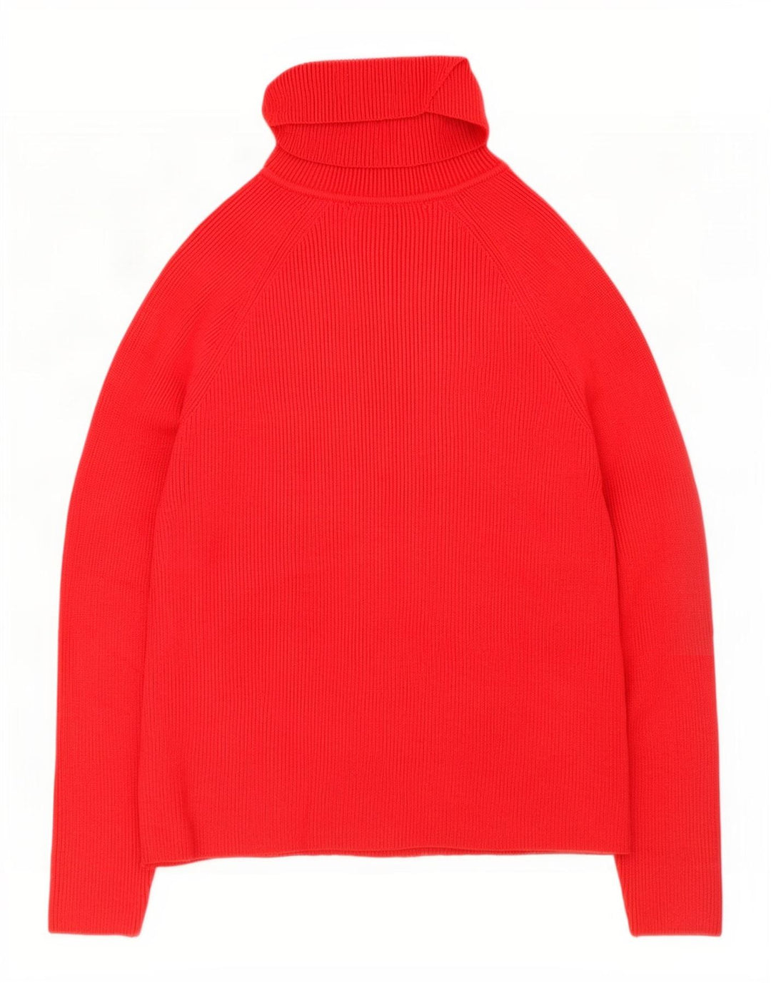 Marks & Spencer Damski sweter z golfem UK 10 Small Red Wiskoza