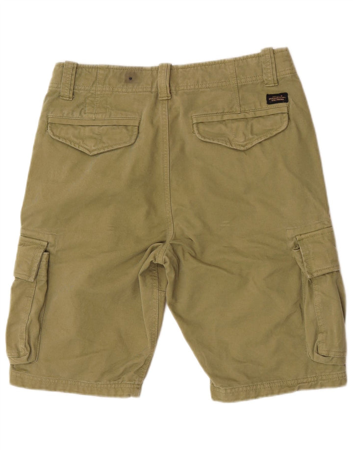 Męskie spodenki cargo Superdry W32, średnia bawełna khaki