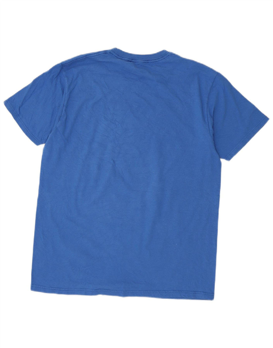 Męski T-shirt z grafiką Columbia, duży, niebieski, bawełniany