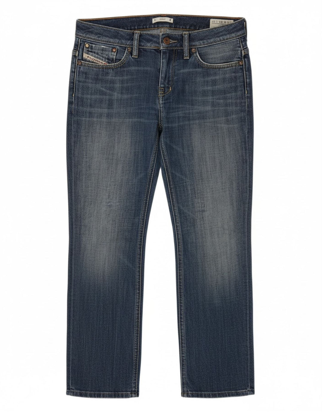 Diesel Damskie BEBEL Slim Jeans W28 L27 Niebieskie bawełniane