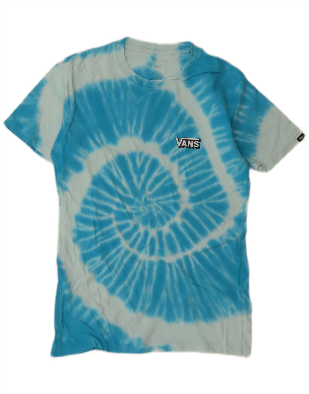 T-shirt męski Vans, mały, niebieski Tie Dye, bawełniany
