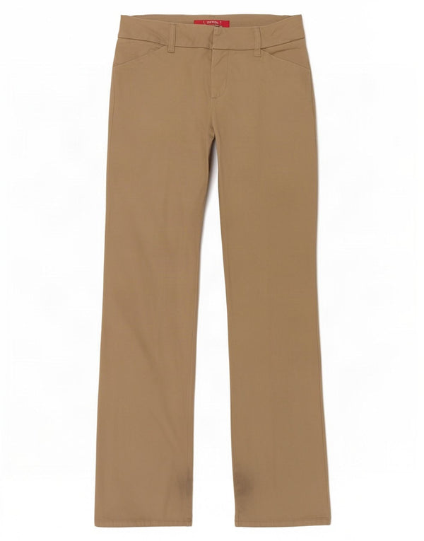 Spodnie damskie Dickies Bootcut US 7 Medium W30 L31 Beżowa bawełna