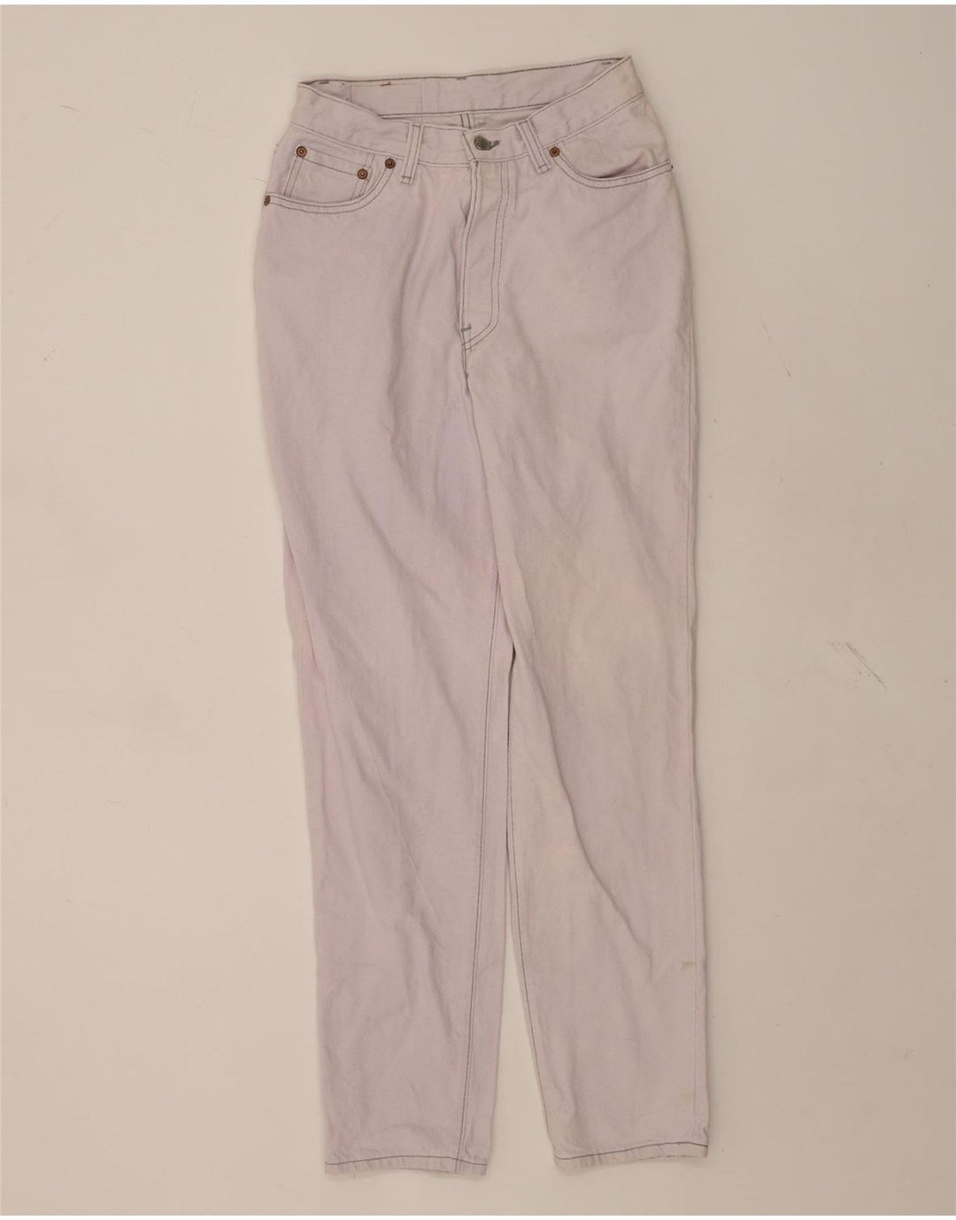 Damskie zwężane dżinsy Levi's W26 L30 Różowe