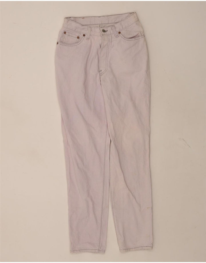 Damskie zwężane dżinsy Levi's W26 L30 Różowe