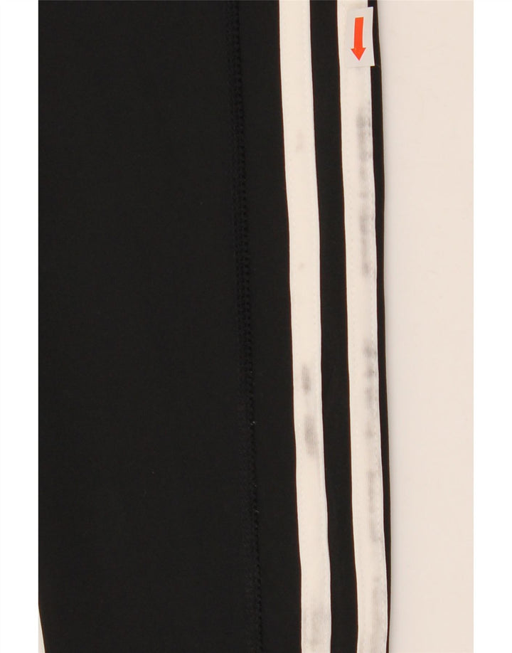 Damskie legginsy Adidas Climalite UK 16/18, duże, czarne, poliestrowe