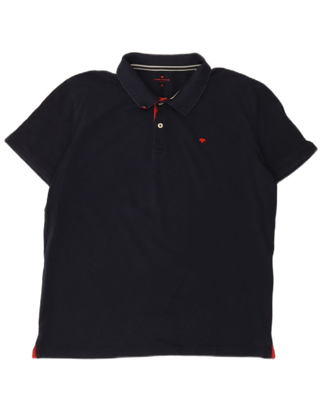 Męska koszulka polo Tom Tailor XL, granatowa, bawełniana