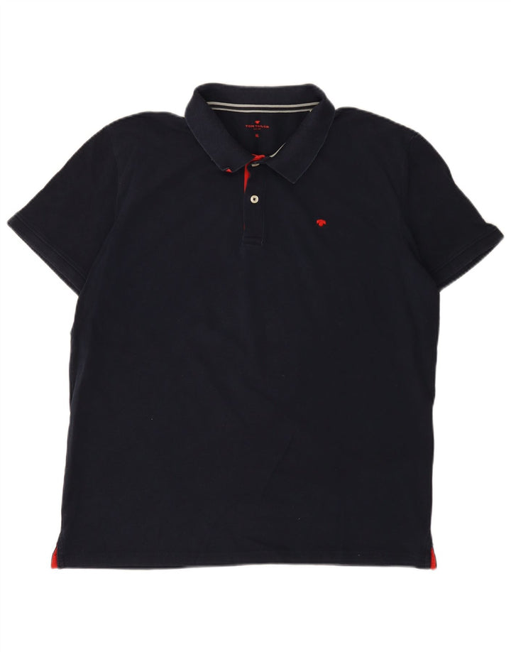 Męska koszulka polo Tom Tailor XL, granatowa, bawełniana