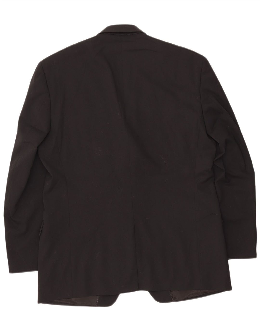 Męska marynarka zapinana na 2 guziki Chaps UK 42 XL Czarna wełna