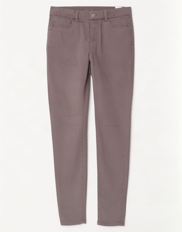 Marks & Spencer Womens Jegging Casual Trousers UK 12 Medium W28 L29 Grey