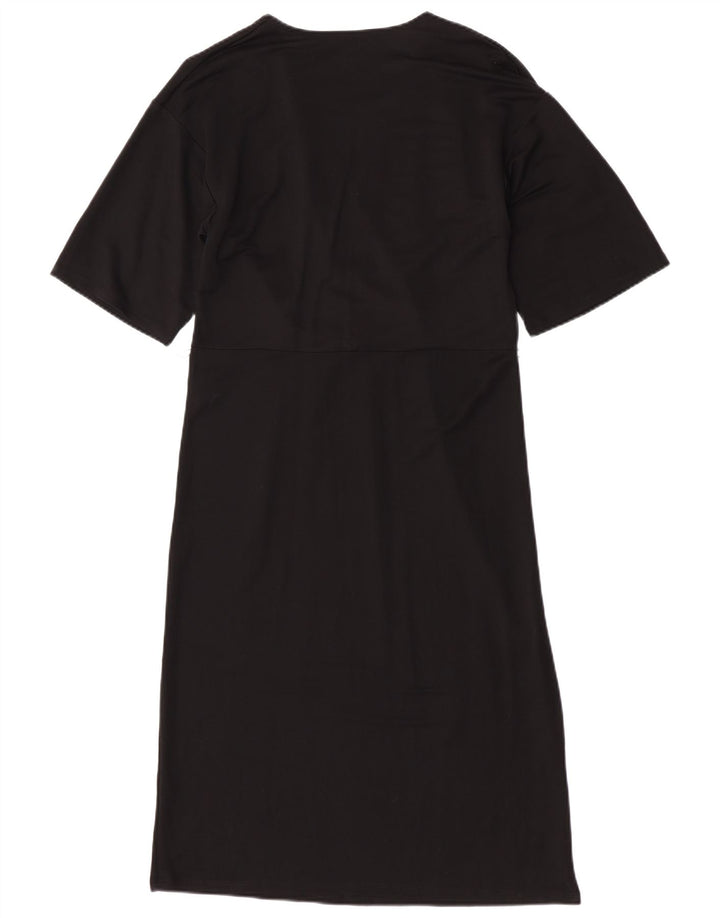 Damska sukienka typu shift Zara UK 10 Small, czarna wiskoza