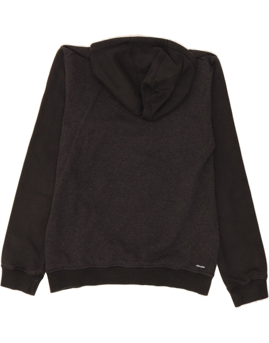 ADIDAS Mens Climalite Hoodie Jumper Medium Black Cotton Vintage Adidas and Second-Hand Adidas from Messina Hembry 