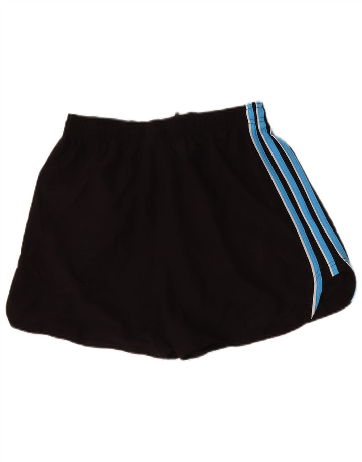 Damskie spodenki sportowe Adidas UK 16, duże, czarne, poliestrowe