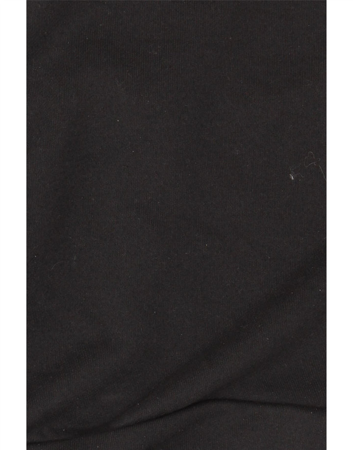 Męski sweter z kapturem i zamkiem błyskawicznym Nike Dri Fit, mały, czarny poliester