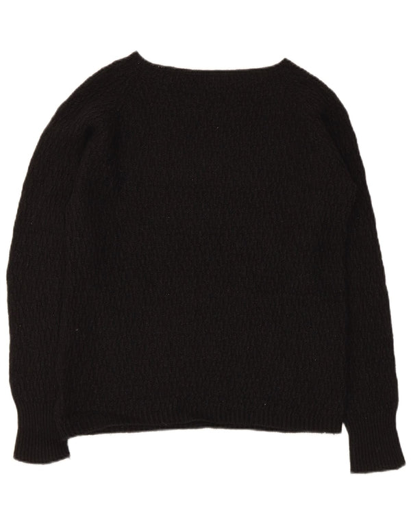 Sweter damski Gas z dekoltem w łódkę UK 8 Small Black