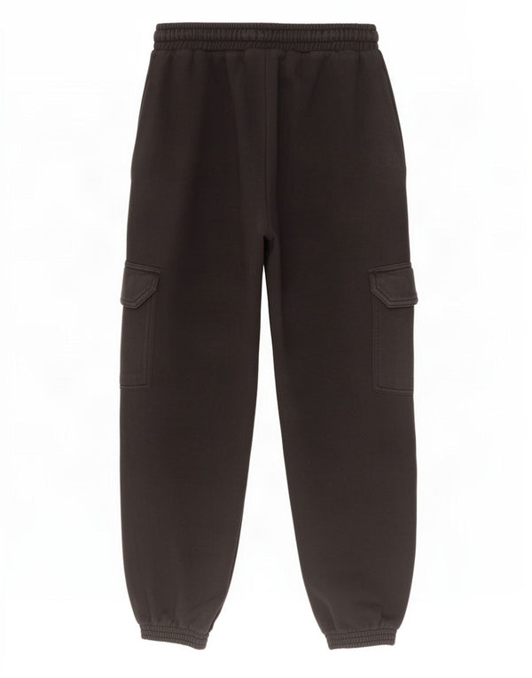 Damskie spodnie dresowe Adidas Cargo Joggers UK 4 XS Czarna bawełna