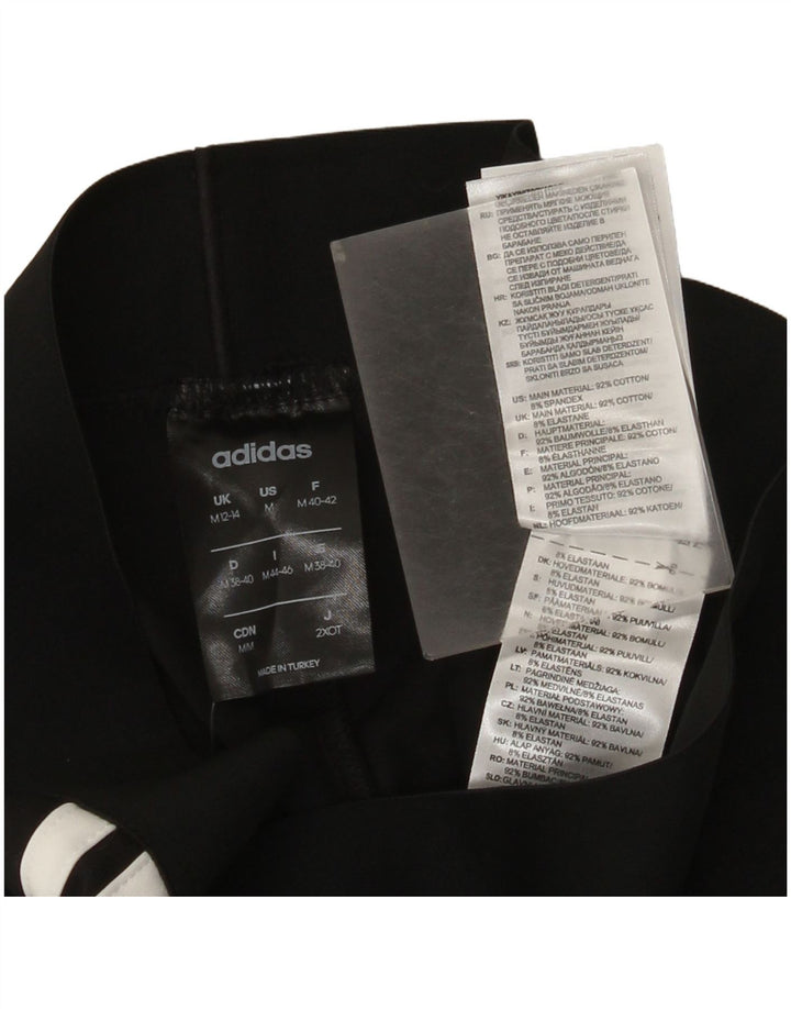 Legginsy damskie Adidas UK 12/14 Średnia czarna bawełna