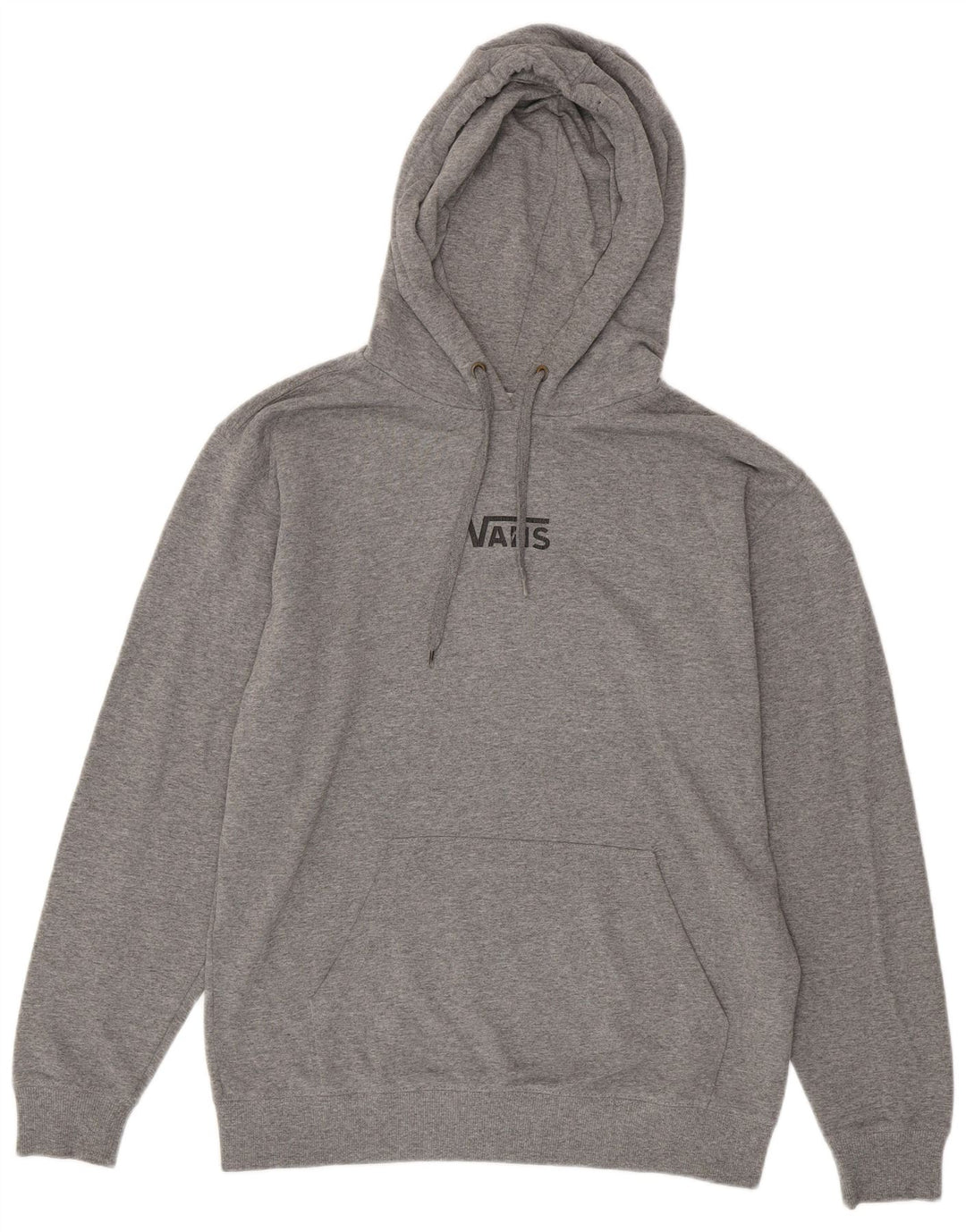Męski sweter z kapturem VANS, średnioszary, bawełniany w cętki