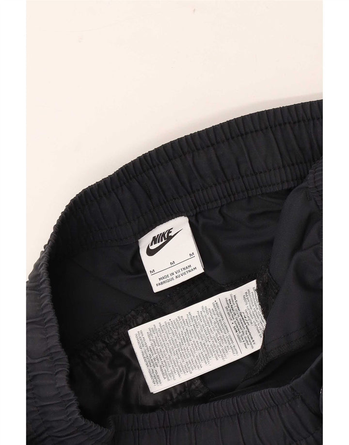 Męskie spodnie cargo Nike Straight Cargo, średnie W30 L29, czarne, bawełniane