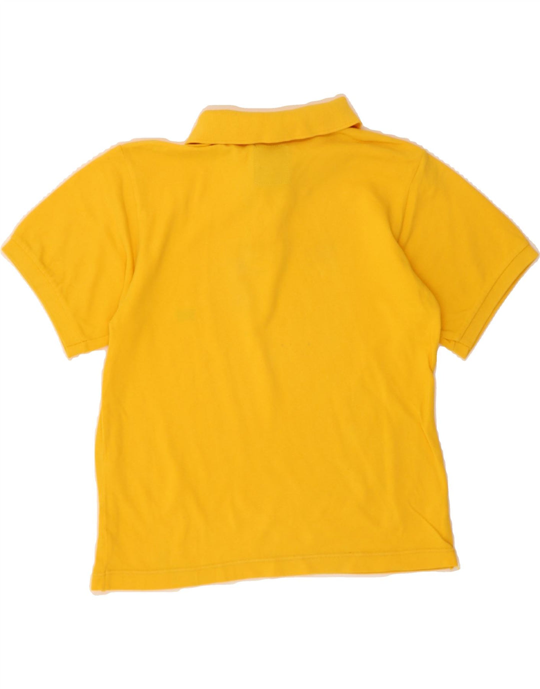 THINK PINK Mens Polo Shirt Small Yellow Vintage Think Pink and Second-Hand Think Pink from Messina Hembry 