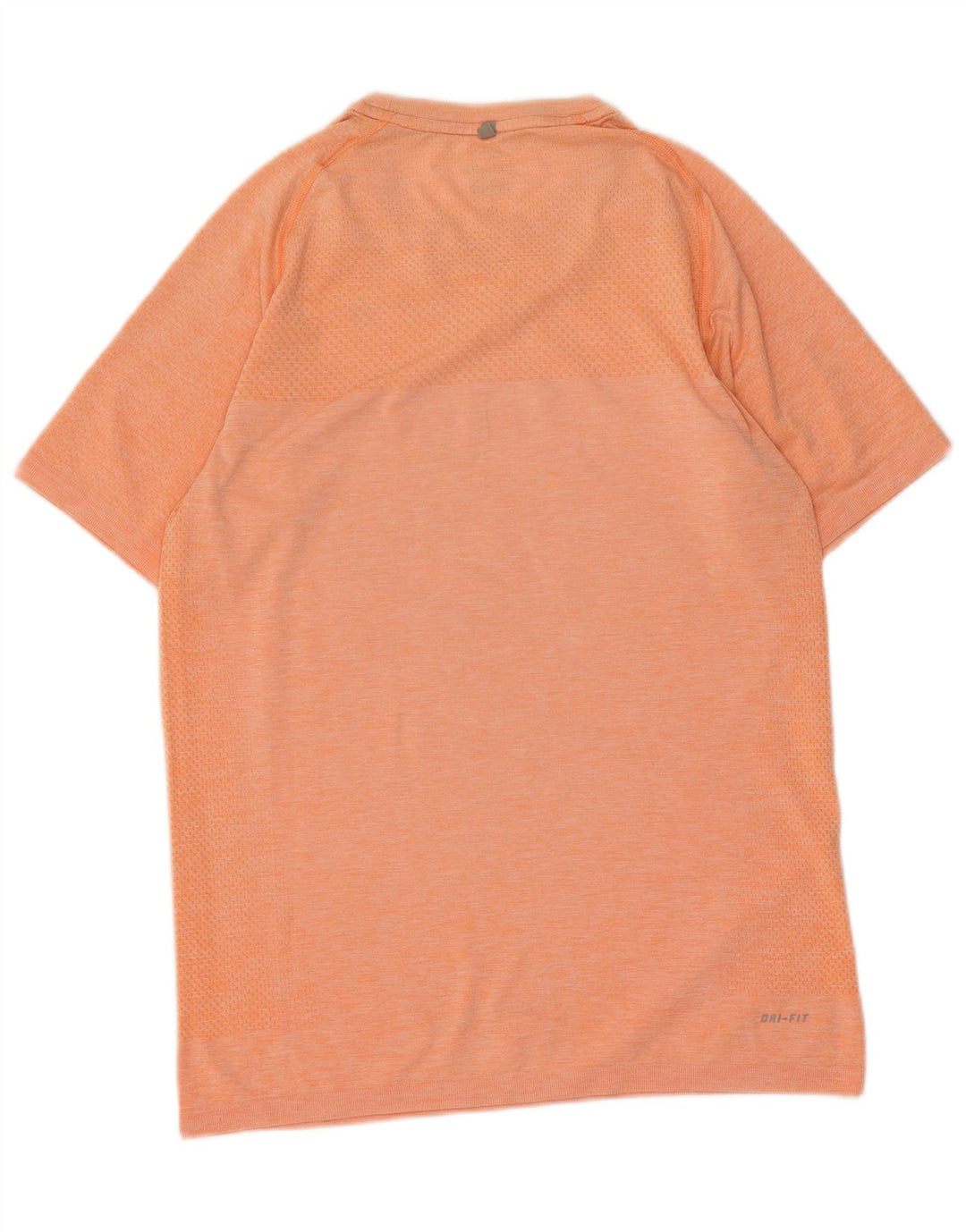 Męski T-shirt Nike Dri Fit w małe pomarańczowe paski