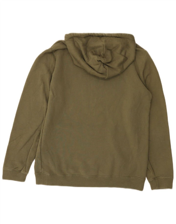 Converse Męski sweter z kapturem i grafiką, mały, bawełniany khaki