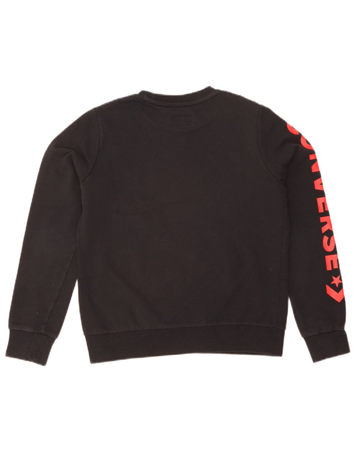 Damska bluza Converse Graphic Jumper UK 8 Small Black