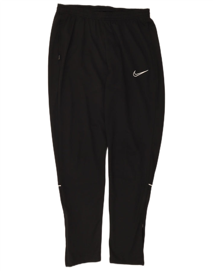 Męskie spodnie dresowe Nike Dri Fit, średni czarny poliester