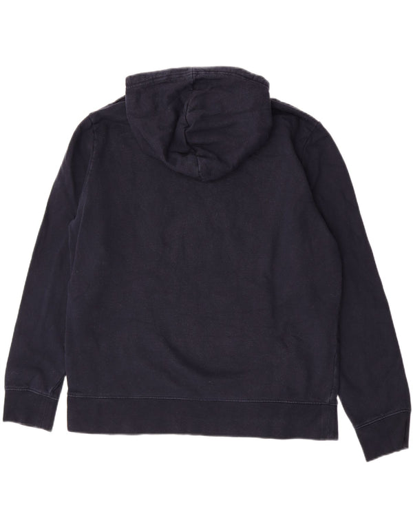 Marks & Spencer Damski sweter z kapturem, UK 18 XL, granatowy, bawełniany