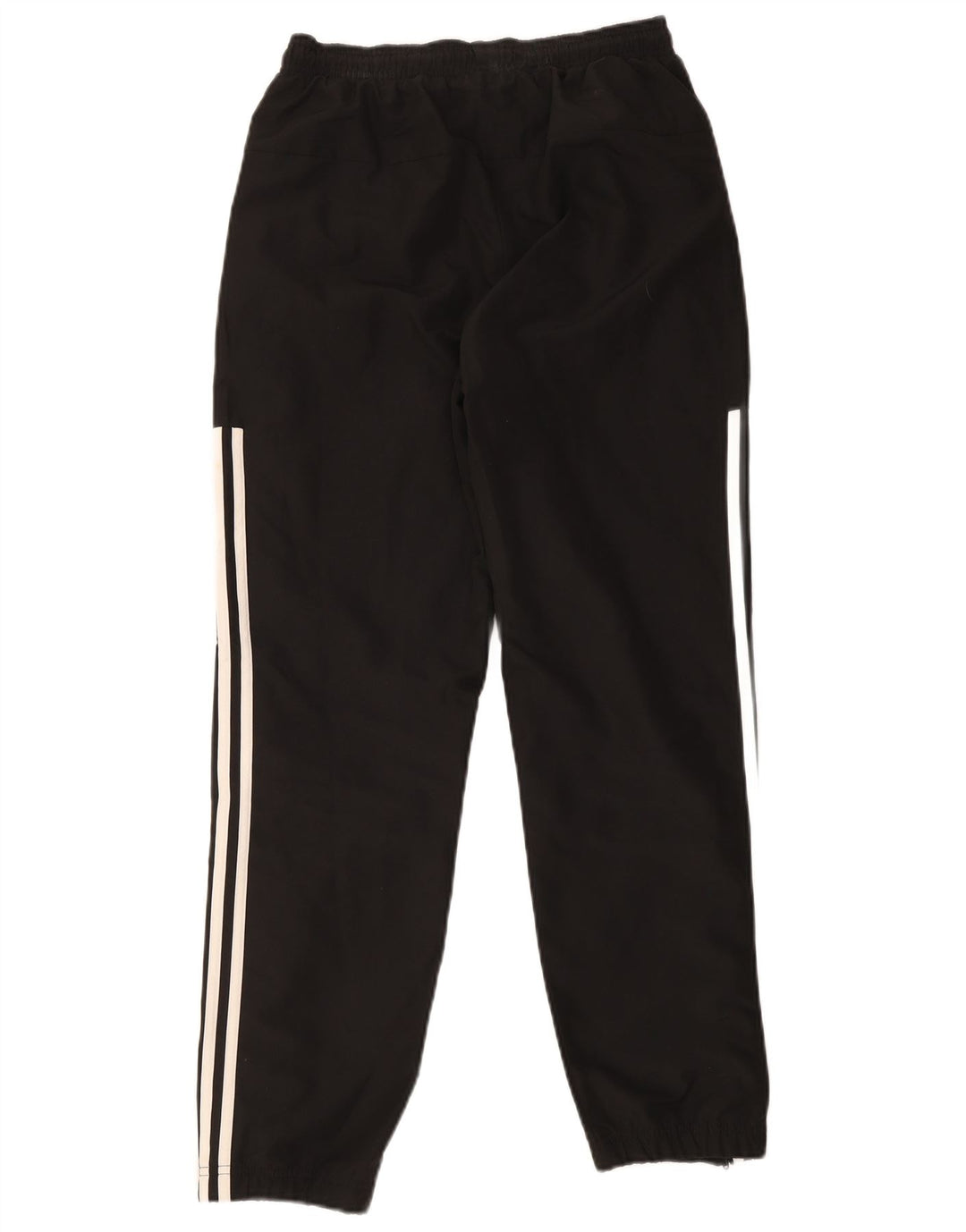 Męskie spodnie dresowe Adidas, małe, czarne, poliestrowe