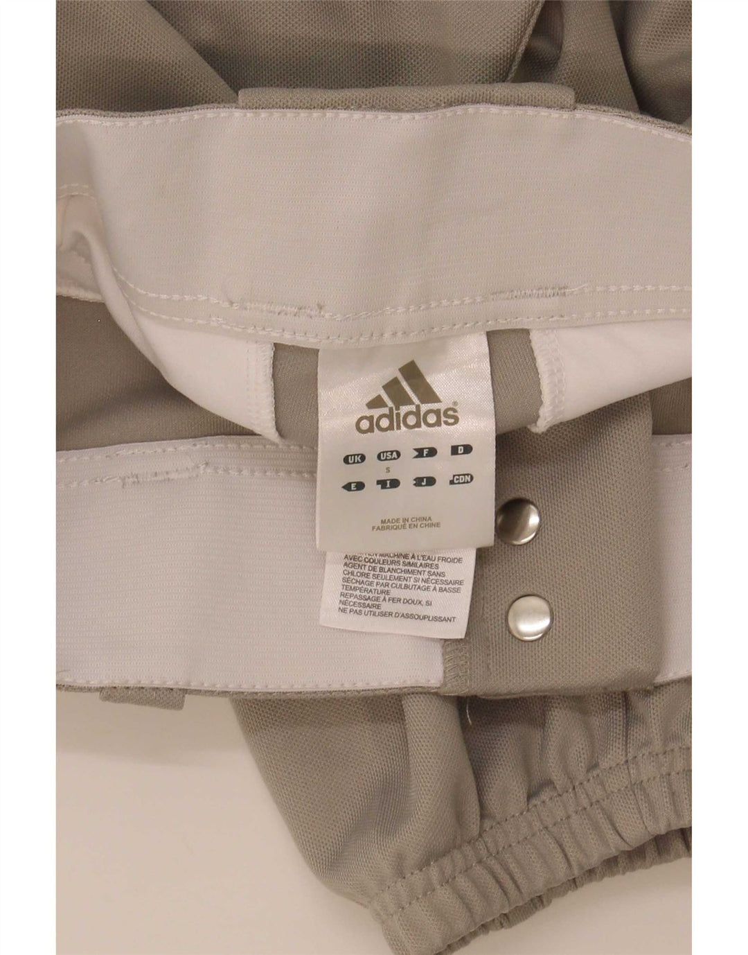 Adidas Chłopięce Capri Dresowe Spodnie Joggery 8-9 Lat Mały Szary Poliester