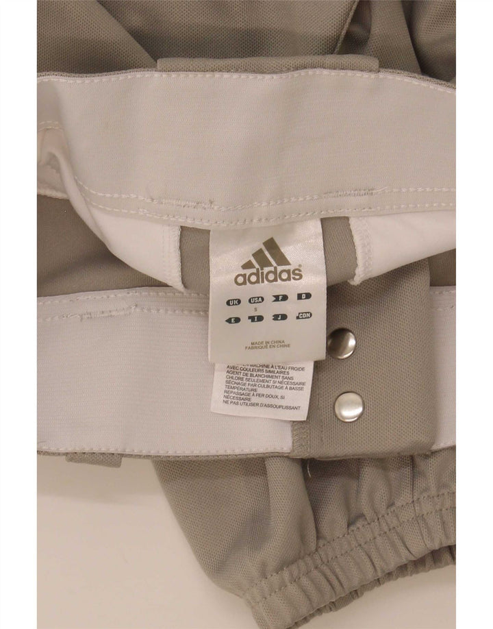 Adidas Chłopięce Capri Dresowe Spodnie Joggery 8-9 Lat Mały Szary Poliester