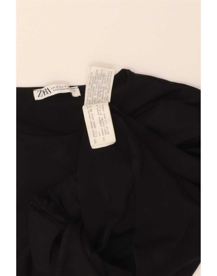 Body damskie Zara UK 8 Small, czarne, poliamidowe