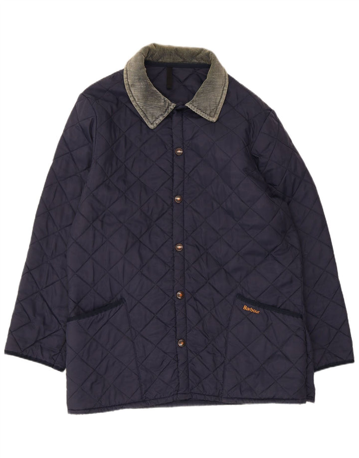 Męska pikowana kurtka Barbour UK 38, średni granat