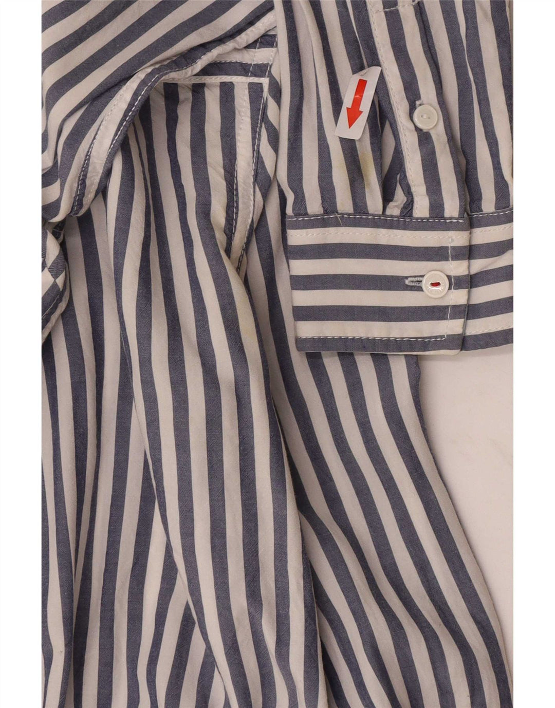 Koszula damska Tommy Hilfiger UK 10 Small Blue Pinstripe